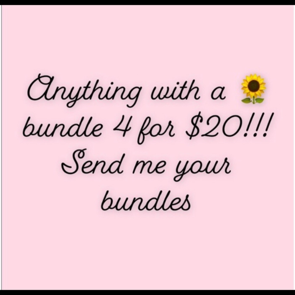 Bundle sale 🌻
